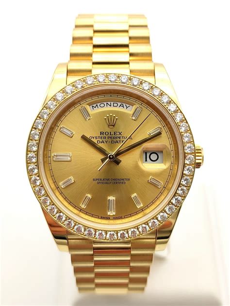 rolex watch 18kt|gold Rolex day date price.